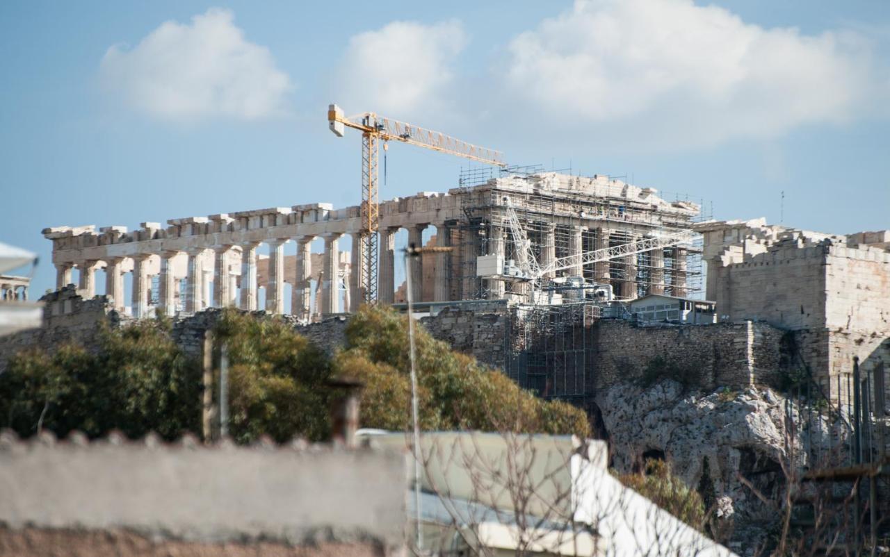 2 Bedroom Apartment At The Historical Center, View To Acropolis Athene Buitenkant foto